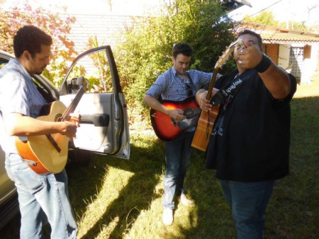 Fabiano, Peterson e Cristiano 